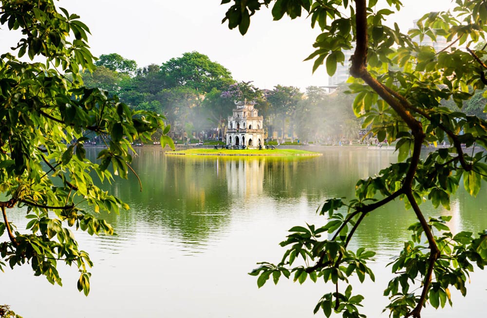 Hoan Kiem Lake - places to visit around hanoi